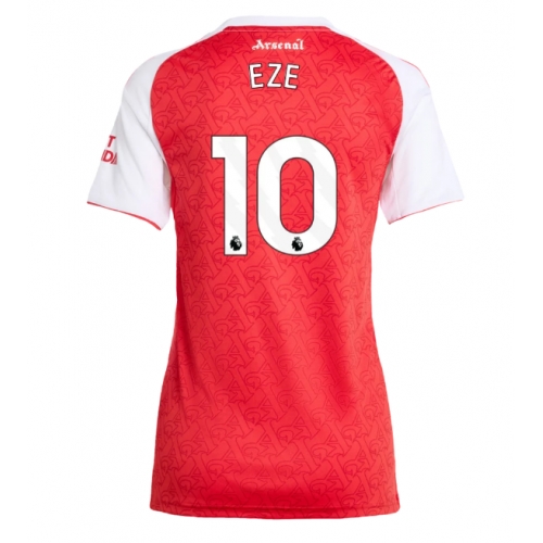 Billige Fotballdrakt Arsenal Eberechi Eze #10 Replika Hjemmedrakt Dame 2025-26 Kortermet Billige Fotballdrakt Arsenal Eberechi Eze #10 Replika Hjemmedrakt Dame 2025-26 Kortermet